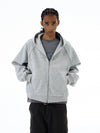 RT No. 19533 RECONSTRUCTED ZIP UP HOODIE
