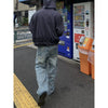 RT No. 18745 CRACKED BLUE DENIM STRAIGHT JEANS