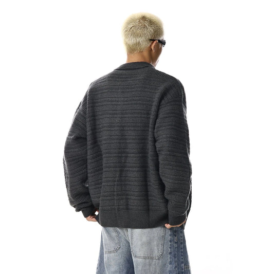 RT No. 33000 KNITWEAR COLLAR CARDIGAN