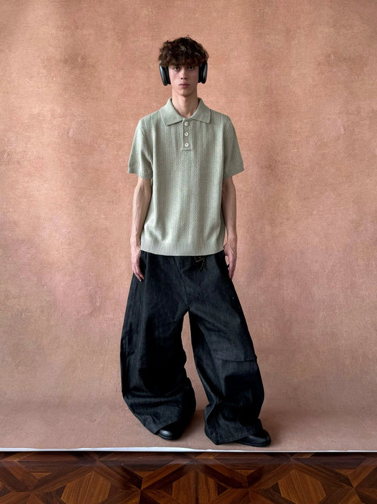 RT No. 19606 KNIT POLO SHORT SLEEVE