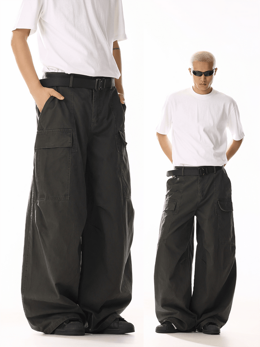 RT No. 19816 ARMY GREEN CARGO BAGGY PANTS