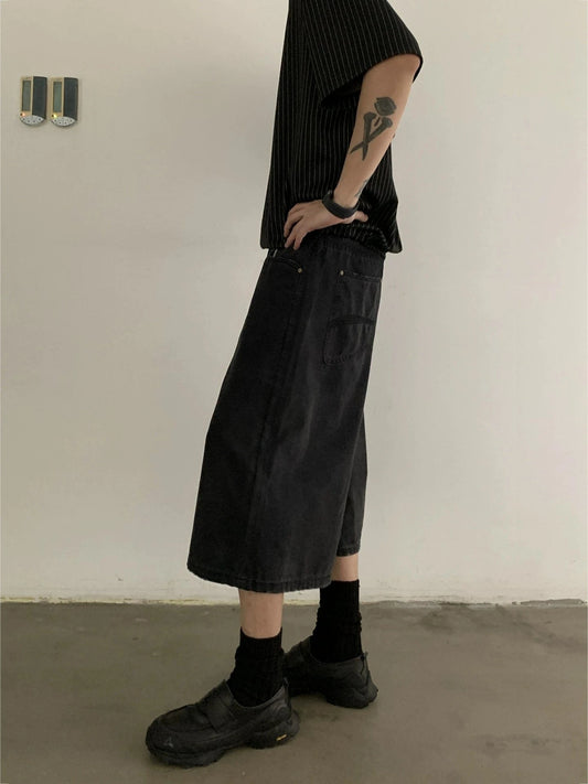RT No. 19716 LONG DENIM SHORTS