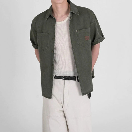 RT No. 18610 BUTTON-UP SHORT SLEEVE SHIRT