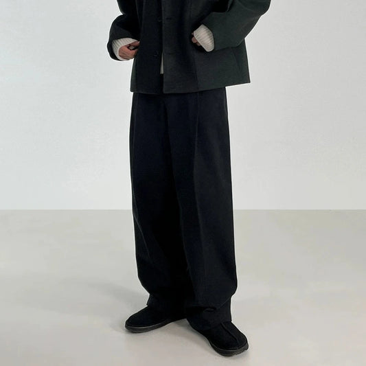 RT No. 18172 PLEATED STRAIGHT PANTS