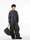 RT No. 18700 KNIT V-NECK COLLAR SWEATER