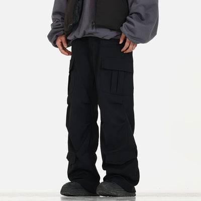 RT No. 9720 CARGO STRAIGHT WIDE PANTS