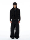 RT No. 25017 BROWN RODEO ZIP SUEDE JK