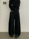 RT No. 18742 PLEATED SCIMITAR STRAIGHT SWEATPANTS
