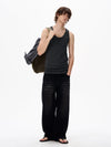 RT No. 18200 WASHED DENIM STRAIGHT JEANS