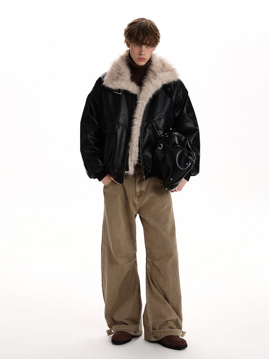 RT No. 55104 MOUNTAIN WOLF LEATHER JACKET