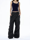 RT No. 18195 CARGO WIDE STRAIGHT PANTS