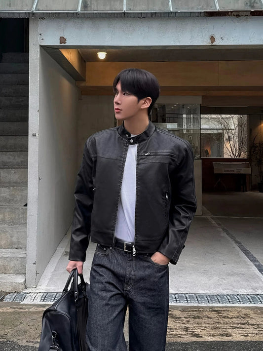 RT No. 32082 LEATHER BIKER JK
