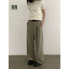 RT No. 18838 DOUBLE PLEATED CASUAL STRAIGHT PANTS