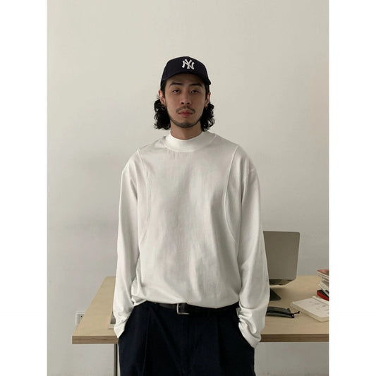 RT No. 19843 RECONSTRUCTED MOCK NECK LONGSLEEVE