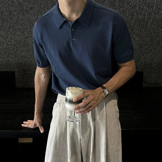RT No. 18709 KNIT POLO SHORT SLEEVE