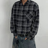 RT No. 40007 PLAID CROP SHIRT