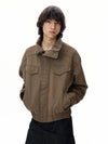 RT No. 31007 STAND COLLAR YORU DENIM JK