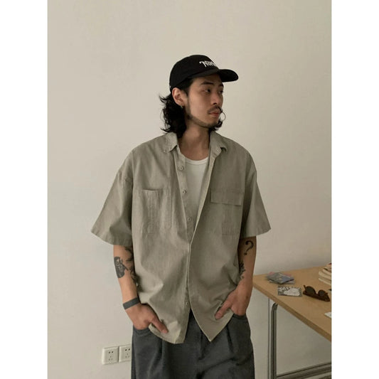 RT No. 18751 WORKWEAR BUTTON-UP SHORT SLEEVE