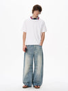 RT No. 18189 TWO PIECE KNIT COLLAR SHORT SLEEVE