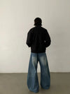 RT No. 29116 WASHED SCIMITAR DENIM JEANS