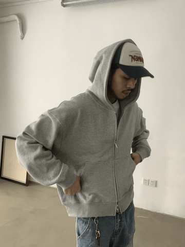 RT No. 29147 SILHOUETTE HEAVY ZIP HOODIE