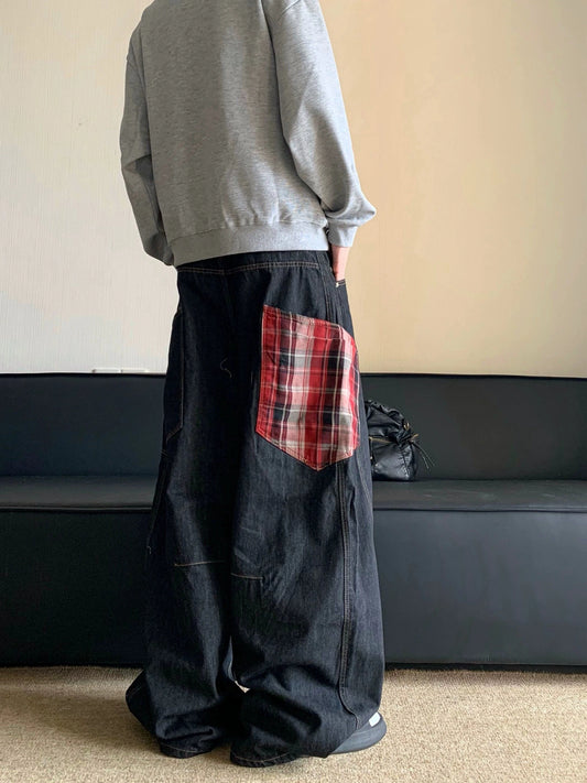RT No. 18728 DARK DENIM SCIMITAR JEANS