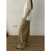 RT No. 19502 STITCHED PLEATED STRAIGHT PANTS