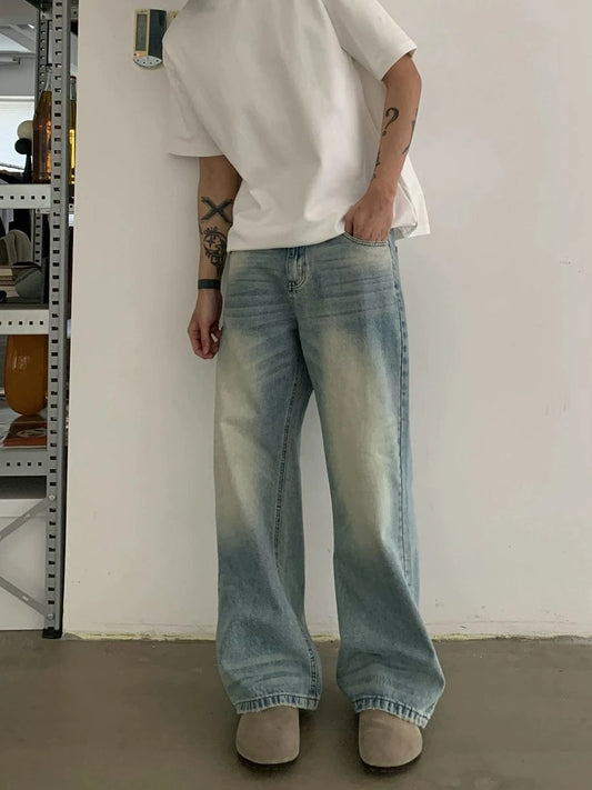 RT No. 18734 BLUE DENIM STRAIGHT JEANS