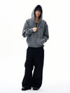 RT No. 32108 WOOLEN CURSIVE ZIP HEAVY JK