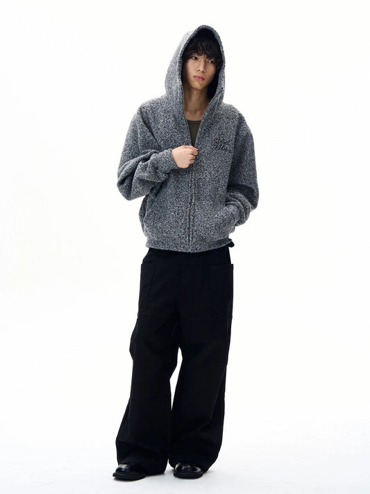 RT No. 32108 WOOLEN CURSIVE ZIP HEAVY JK
