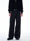 RT No. 20019 PLAID STRAIGHT PANTS