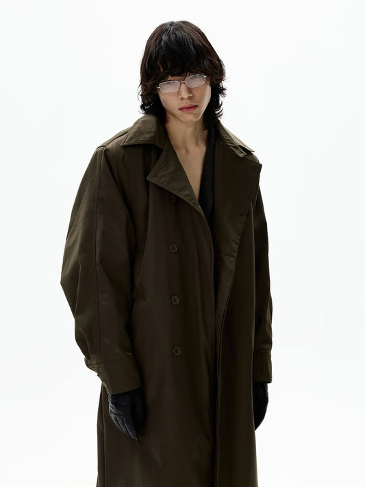 RT No. 50102 LONG TRENCH COAT
