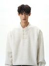 RT No. 45022 DOUBLE HENRY COLLAR SWEATER