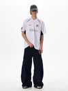 RT No. 18051 BLUE STRAIGHT DENIM PANTS