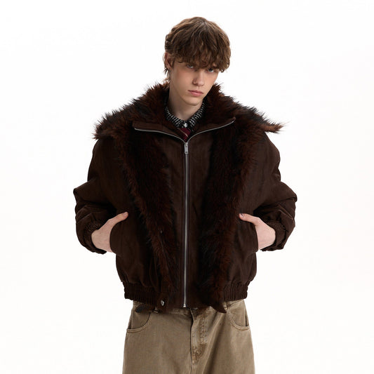 RT No. 58030 WOLF DOUBLE COLLAR JACKET