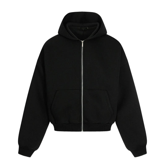 RT No. 40612 OKANE SILHOUETTE ZIPPER SWEATER