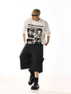 RT No. 13037 PLEATED CARGO SHORTS