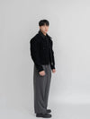 RT No. 12329 PLEATED FOLDED STRAIGHT CASUAL PANTS