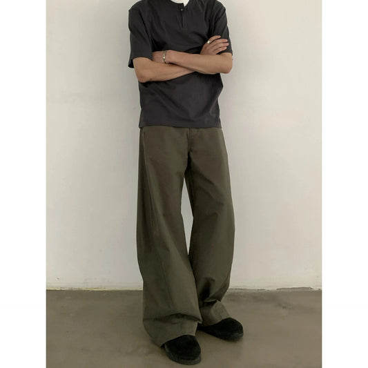 RT No. 19710 KOGYOYO STRAIGHT DRAPE PANTS