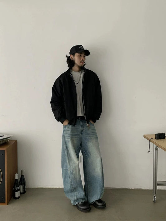 RT No. 18809 WASHED BLUE SCIMITAR JEANS