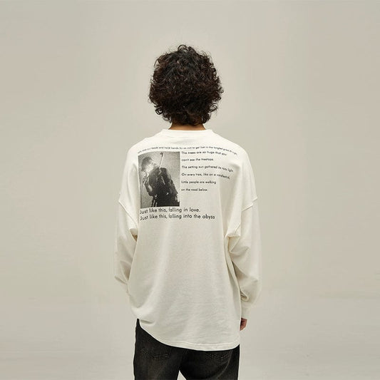 RT No. 10016 PUNK ROCK LETTERED LONG SLEEVE