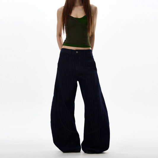 RT No. 18051 BLUE STRAIGHT DENIM PANTS