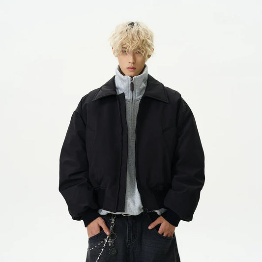 RT No. 40530 FLEECE HALF ZIPPER COLLAR SWEATER