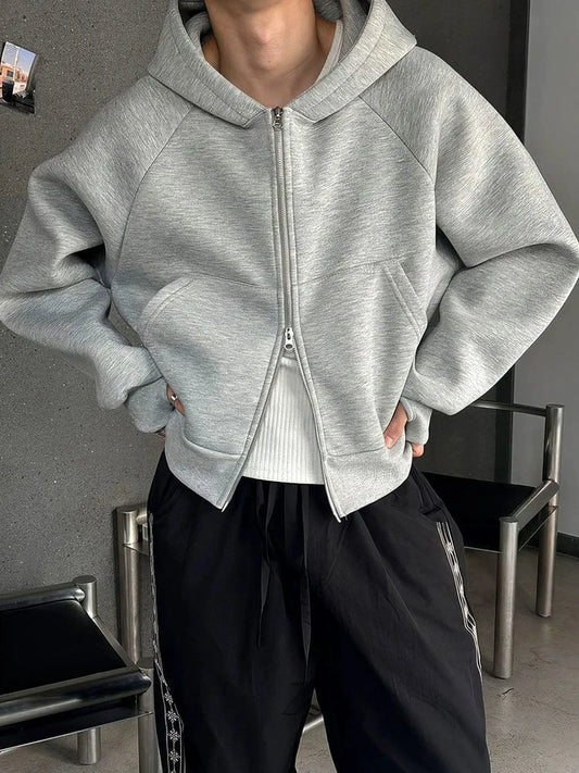 RT No. 32076 GRAY ZIP HOODIE