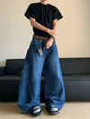 RT No. 18714 NAVY BLUE SCIMITAR JEANS