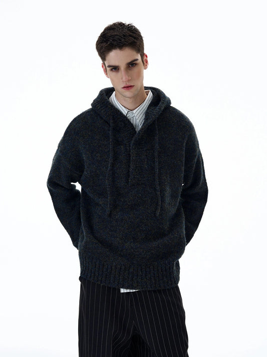 RT No. 20036 KNIT PULLOVER HOODIE