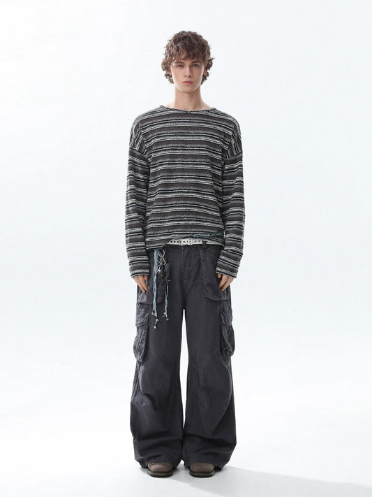 RT No. 50221 KNITWEAR STRIPE LONGSLEEVE