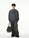 RT No. 18700 KNIT V-NECK COLLAR SWEATER