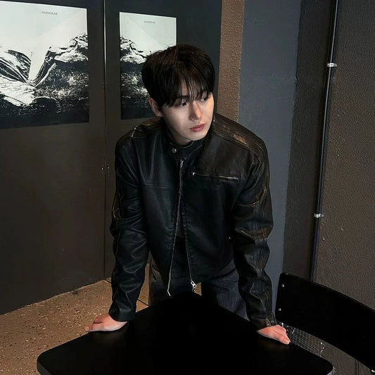 RT No. 31069 LEATHER BIKER JK