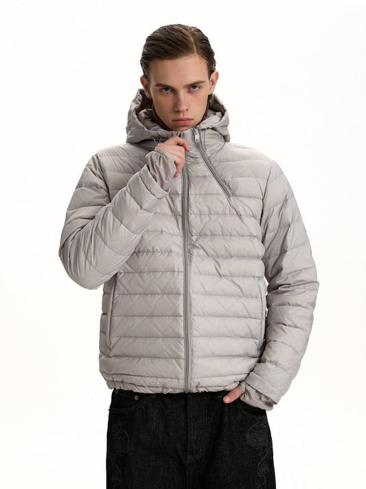 RT No. 59021 LIGHTWEIGHT RIBBED HOODED JACKET